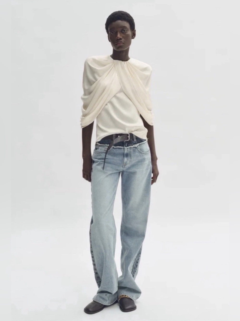 STELLA MCCARTNEY H&M
DRAPED SATIN TOP